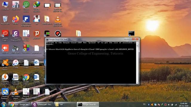 GRACE COE-CSE-CS8711-Cloud Computing Laboratory-Ex4-Use GAE launcher to launch the web applications смотреть онлайн