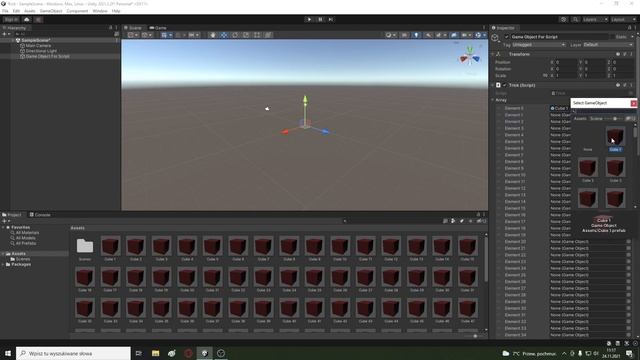 Dragging Multiple Objects to Array | Unity смотреть онлайн