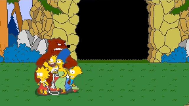 The Simpsons Arcade Game 4 Player Netplay 60fps