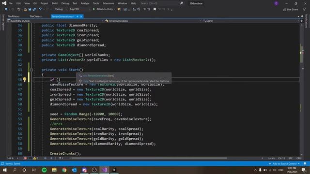 How To Make A 2D Game Like Terraria / Minecraft in Unity - Ores #4 смотреть онлайн