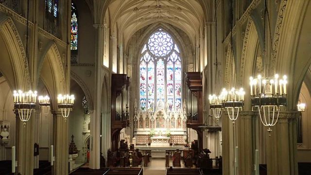 Bach at Noon from Grace Church in New York, Friday 16 February 2024 смотреть онлайн