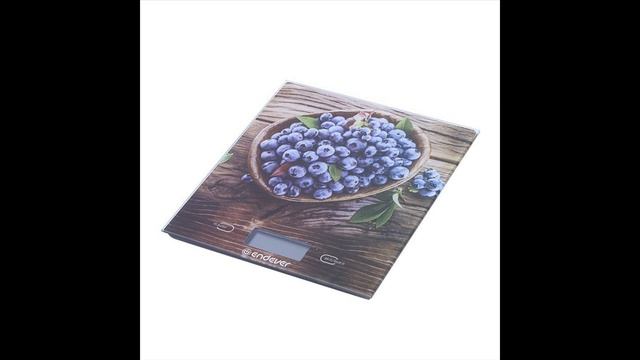 Весы кухонные Endever Chief-500, ЖК дисплей смотреть онлайн