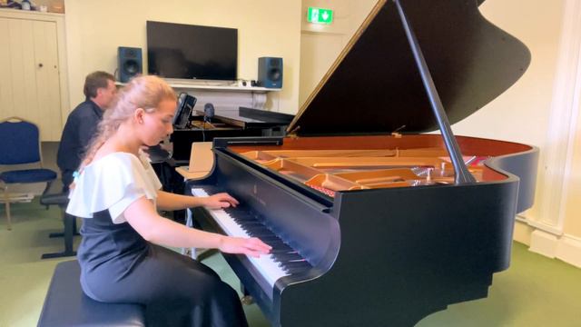 Nikolai Kapustin Piano Concerto No. 2 1st, 2nd and 3rd movements played by Ella Nagy смотреть онлайн