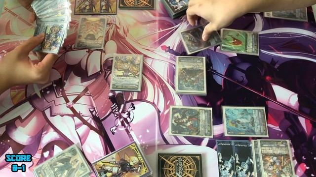 Cardfight!! Vanguard V Oracle Think Tank(OTT) VS Granblue Deck Fight (standard, best of 3) смотреть онлайн