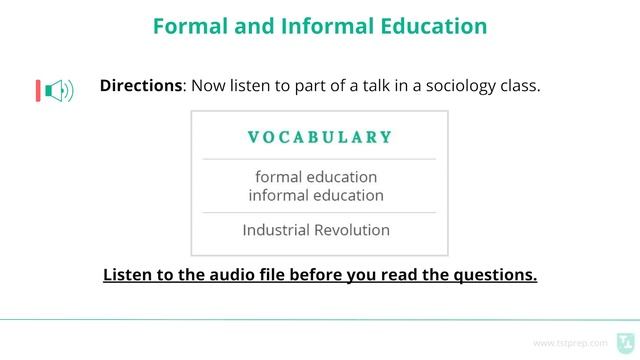 TOEFL LISTENING Practice Questions (Answers Included) смотреть онлайн