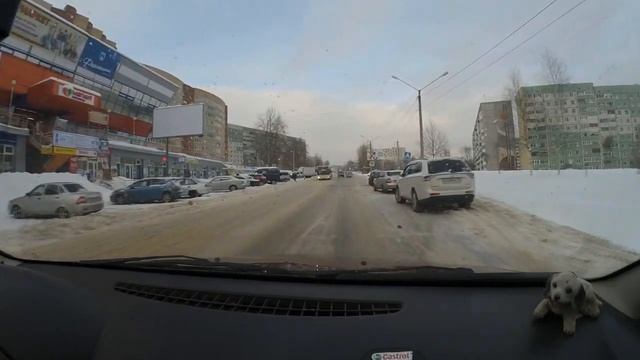 Очередное вождение по городу.Сыктывкар. смотреть онлайн