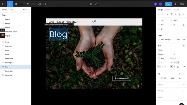 HOW TO CREATE A HYPERLINK IN FIGMA! смотреть онлайн