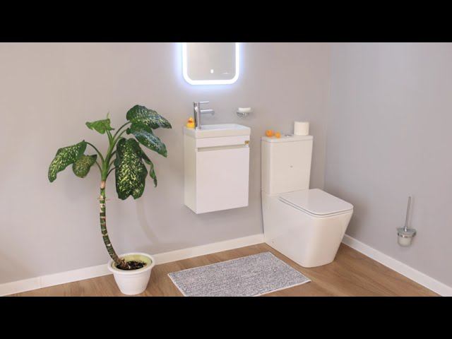 Тумба подвесная Compact, Alcora, белая смотреть онлайн