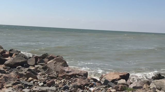 17.06.19 смт.Кирилловка, Азовское море 🌊 штормит . Б/О «Запорожец» ПЛЯЖ🏝 смотреть онлайн