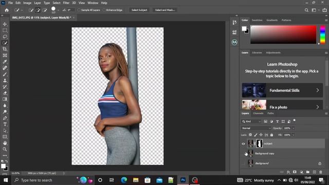 BEST WAY TO BLUR IMAGE BACKGROUND IN ADOBE PHOTOSHOP  TUTORIAL VIDEO