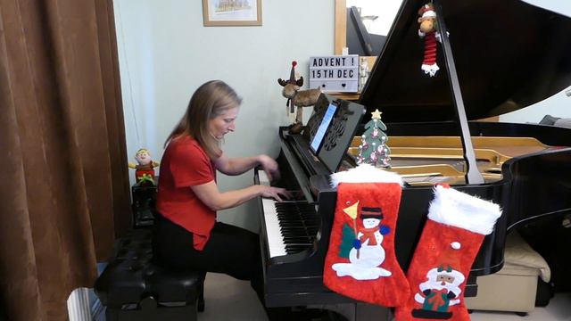 Silent Night arr. Peter Bence, Jill Morton-piano, 15th December 2020 Advent Calendar смотреть онлайн
