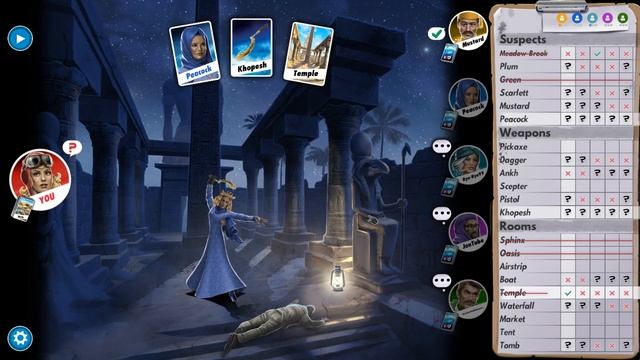 NEW EGYPTIAN MAP!! (CLUE: The Classic Mystery Game) смотреть онлайн