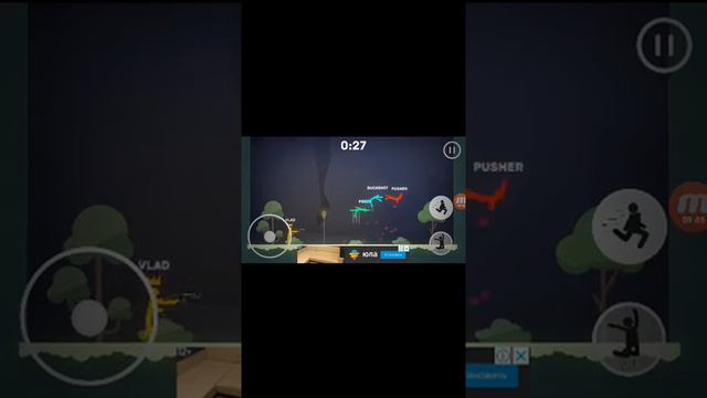 Игра стикмен Файт #3 смотреть онлайн