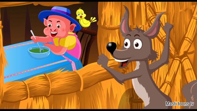 Three Little Pigs In English  | English Stories For Kids | Bedtime Stories For Kids