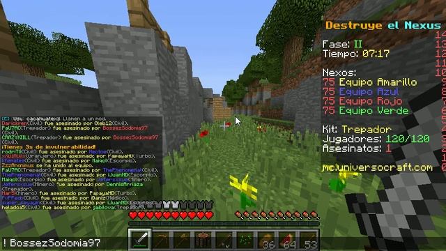 Hack: BossezSodomia97 (Kill aura, Fly, Multicuentas)|UNIVERSOCRAFT|(Niños Rata) смотреть онлайн