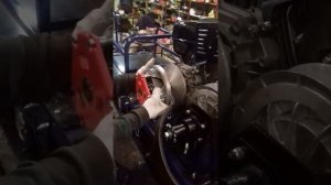 Как правильно снять вариатор на мотобуксировщике Бурлак-М