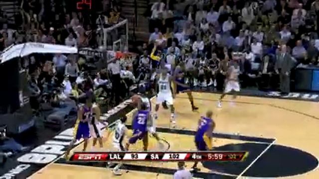 14/01/2009 - Lakers@Spurs - Highlights