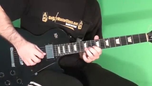 Techno-Dance Guitar lesson смотреть онлайн