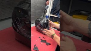 Airoh Commander Carbon Full Gloss unboxing Ελληνικά