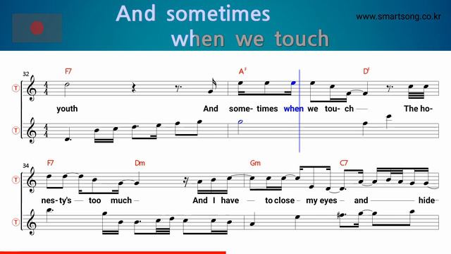 Sometimes When We Touch - Dan Hill (Tenor/Soprano Saxophone Sheet Music Bb Key / Karaoke /Easy Solo смотреть онлайн