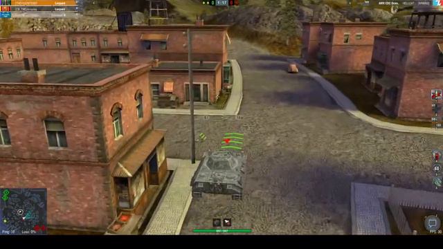 Играем в догонялки в WoT Blitz смотреть онлайн