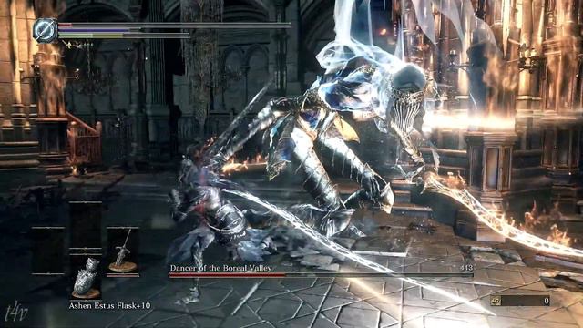 Dark Souls 3 - Dancer of the Boreal Valley vs Artorias - NO DAMAGE (NG+7) смотреть онлайн