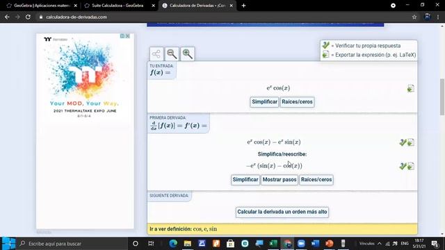 Serie Taylor Cos(x) смотреть онлайн