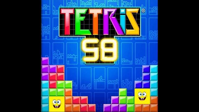 Tetris but it's SpongeBob Background Music смотреть онлайн