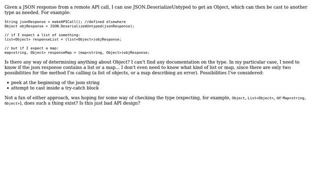 Salesforce: JSON.DeserializeUntyped: Can I infer anything from the Object returned? (2 Solutions!!) смотреть онлайн
