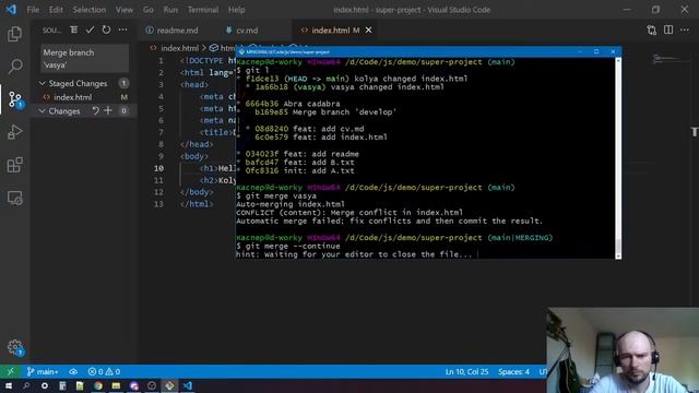 JS/FE 2021Q3 Pre-School Git for beginners смотреть онлайн
