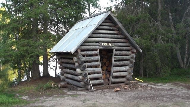 Лето. Вечер. Суп на костре. Паанаярви 2014.