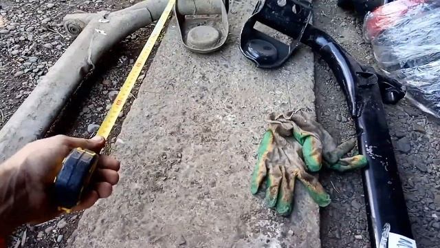 ОКА . ЗАМЕНА ЗАДНЕЙ БАЛКИ смотреть онлайн