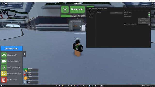 [NEW + OP] ROBLOX | Car Crushers 2 GUI | Hack / Script | Infinite Cash Farm | Instant Destroy | 202 смотреть онлайн