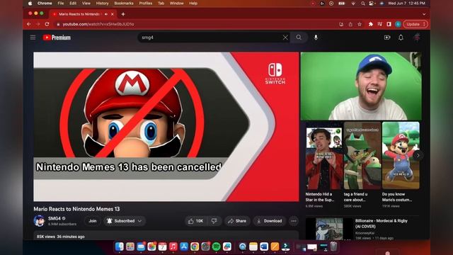 SMG4 Reaction: Mario Reacts to Nintendo Memes 13 смотреть онлайн