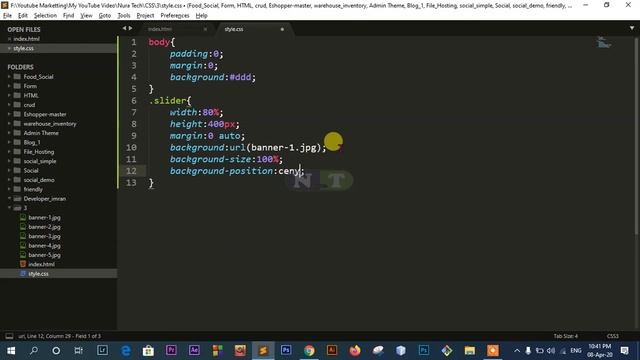 Pure CSS Slider Animation Design || CSS Keyframes Animation Bangla || HTML And CSS Bangla Tutorial смотреть онлайн