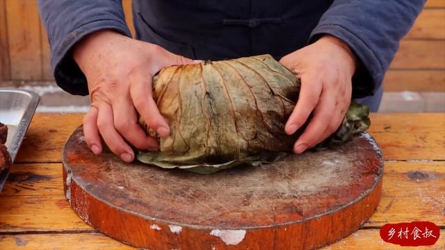 Roast COW FEET In The Snow, Made Of Mud | Uncle Rural Gourmet