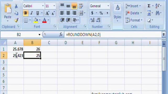 Automate rounding of decimal numbers MS Excel смотреть онлайн