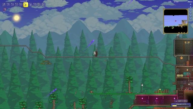 Terraria 1.3 Expert Mode - Episode 4 - Bosses & Goblin army! смотреть онлайн