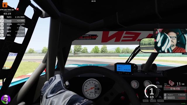 SFIDO @AlbertoNaska sulle EURONASCAR a Magione смотреть онлайн