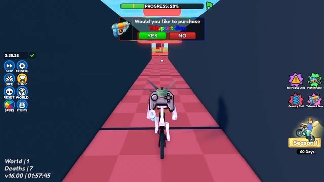 Прохождения roblox велосипеды 1 часть смотреть онлайн