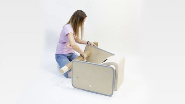 Домик для кошек-когтеточка 