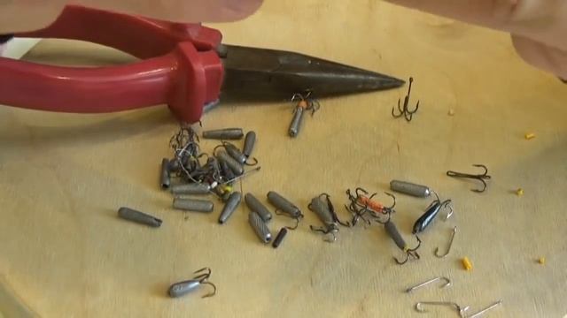 Чёртик из грузика поплавочной удочки . Смотрим и делаем. смотреть онлайн