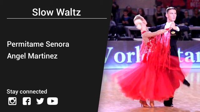 Angel Martinez – Permitame Senora - Slow Waltz Music