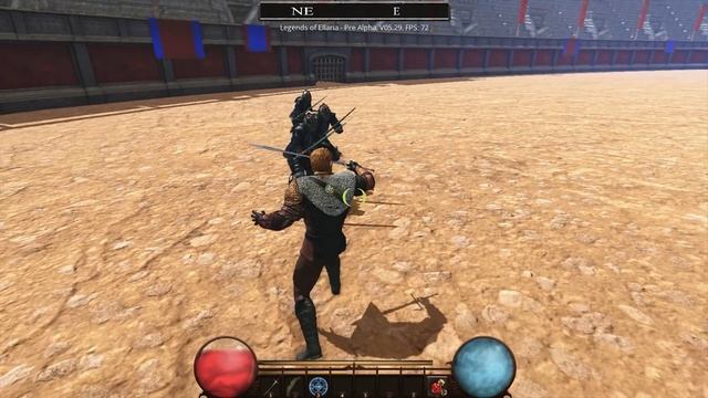 Legends of Ellaria's Pre-Alpha gameplay, version 0.5.29 - Combat system смотреть онлайн
