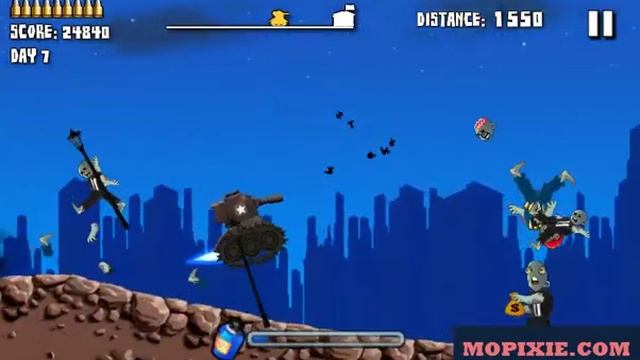 Zombie Tank | Freegames | Mopixie.com