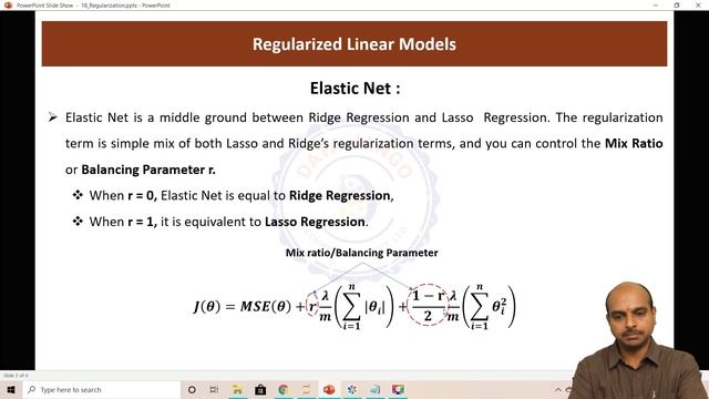 18 4 Ridge, Lasso and Elastic Regularization смотреть онлайн