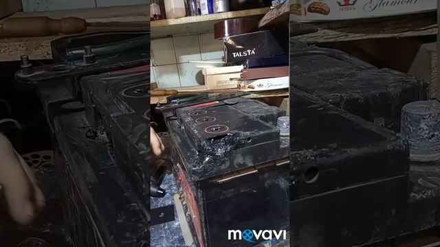 Пайка аккумулятора в домашних условиях .Ремонт АКБ . Трещина на аккумуляторе. смотреть онлайн