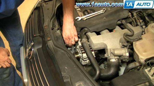 How to Replace Serpentine Belt Tensioner 98-05 Volkswagen Passat смотреть онлайн