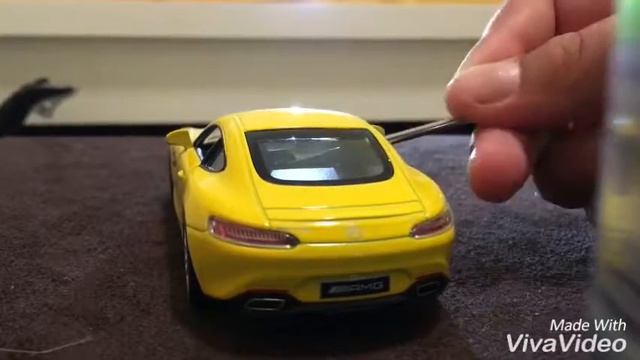 KINSMART- Mercedes Benz AMG GT Review