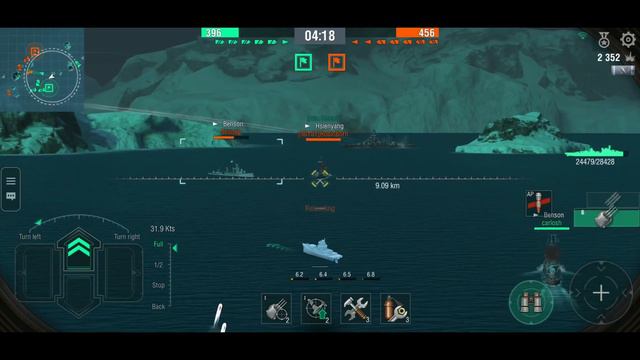 World of Warships Blitz - Soviet cruiser "Shchors" review смотреть онлайн